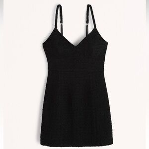 Abercrombie and fitch tweed corset mini dress